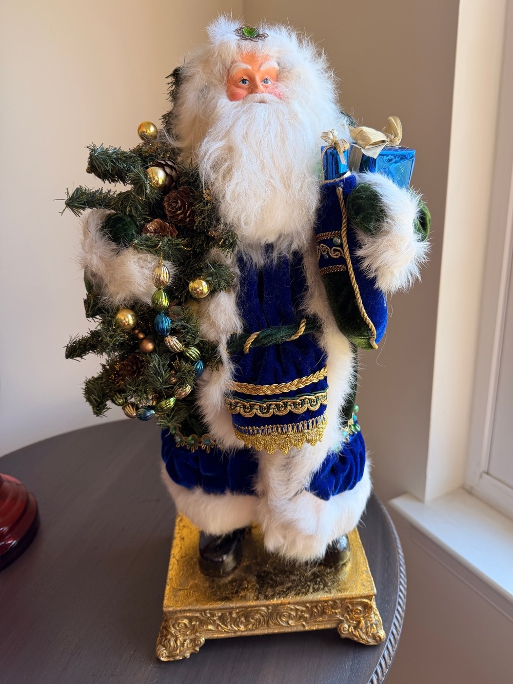 Christopher Radko Starlight Santa Heirloom Series Limited Edition 226/2500 20”T